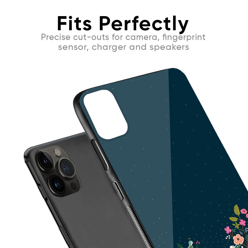 Small Garden Glass Case For iPhone 12
