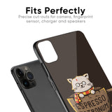 Tea With Kitty Glass Case For iPhone 13 Pro