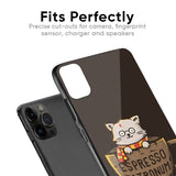 Tea With Kitty Glass Case For iPhone X