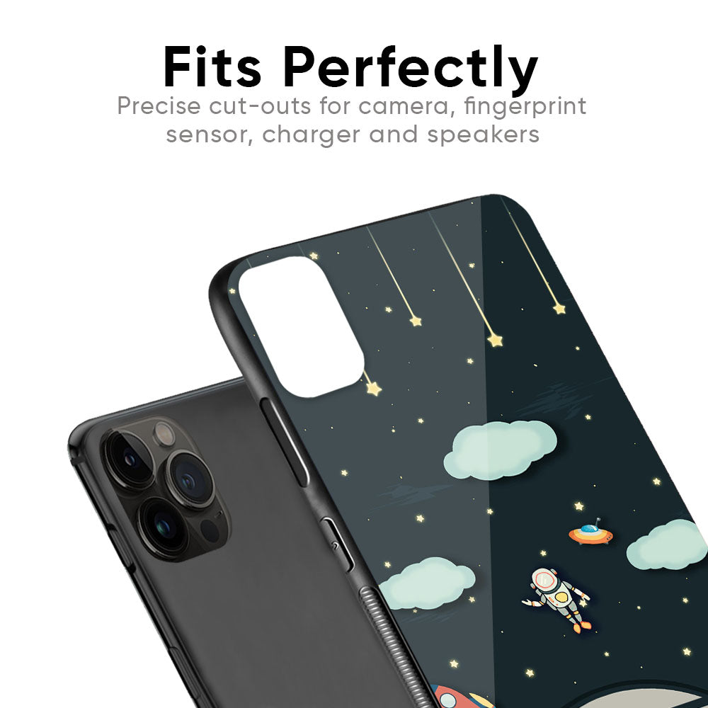 Astronaut Dream Glass Case For iPhone 12