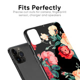 Floral Bunch Glass Case For iPhone 6 Plus