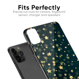 Dazzling Stars Glass Case For iPhone 13 Pro
