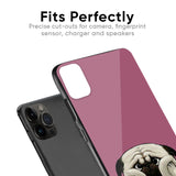 Funny Pug Face Glass Case For iPhone 12 mini