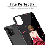 Fashion Princess Glass Case for iPhone X
