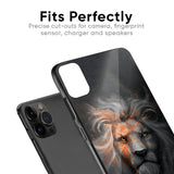 Devil Lion Glass Case for iPhone X