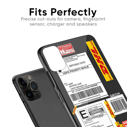 Cool Barcode Label Glass case For iPhone 12