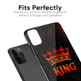 Royal King Glass Case for iPhone X