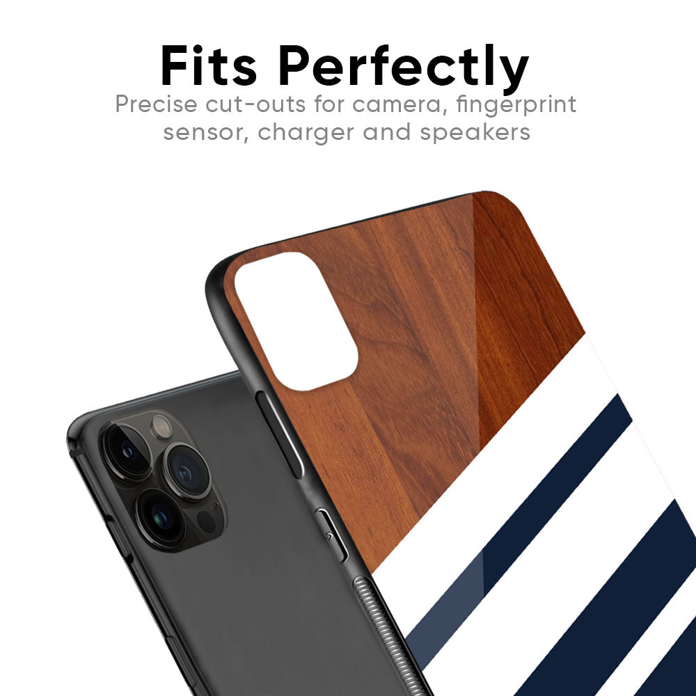 Bold Stripes Glass case for iPhone SE 2022