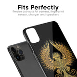 Mythical Phoenix Art Glass Case for iPhone X