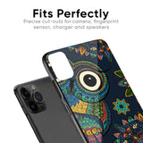 Owl Art Glass Case for iPhone X