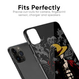 Dark Luffy Glass Case for iPhone X