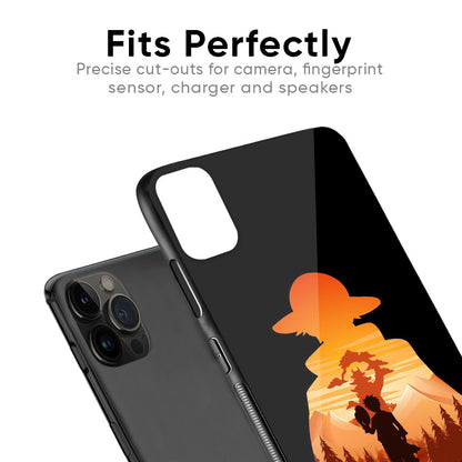Luffy One Piece Glass Case for iPhone SE 2022