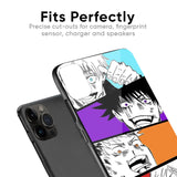 Anime Sketch Glass Case for iPhone 13 Pro