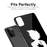 Monochrome Goku Glass Case for iPhone 6 Plus