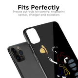 Luffy Line Art Glass Case for iPhone X