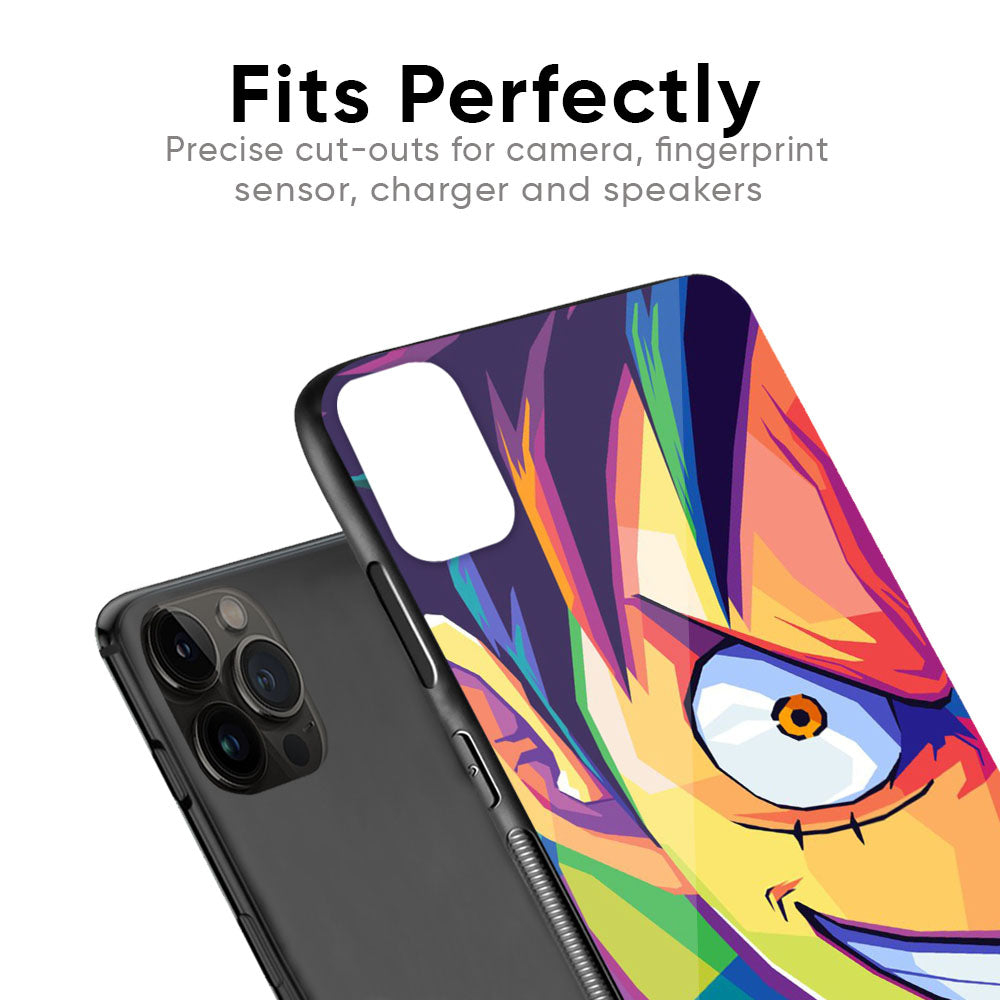 Monkey Wpap Pop Art Glass Case for iPhone SE 2022