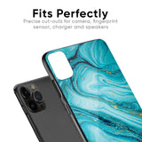 Ocean Marble Glass Case for iPhone 12