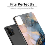 Marble Ink Abstract Glass Case for iPhone X