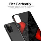 Modern Camo Abstract Glass Case for iPhone 13 Pro