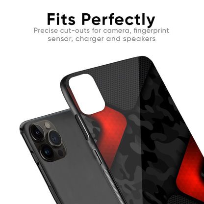 Modern Camo Abstract Glass Case for iPhone 6 Plus