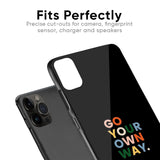 Go Your Own Way Glass Case for iPhone 13 Pro
