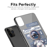 Space Flight Pass Glass Case for iPhone 13 Pro