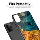 Architecture Map Glass Case for iPhone 13 Pro