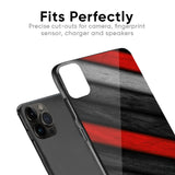 Soft Wooden Texture Glass Case for iPhone 13 Pro