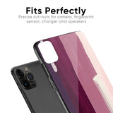 Brush Stroke Art Glass Case for iPhone 13 Pro
