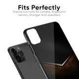 Dark Walnut Glass Case for iPhone 13 Pro