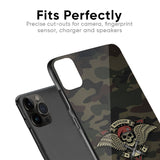 Army Warrior Glass Case for iPhone X