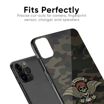Army Warrior Glass Case for iPhone SE 2022