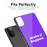 Make it Happen Glass Case for iPhone 12