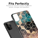 Bronze Texture Glass Case for iPhone X