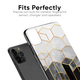 Tricolor Pattern Glass Case for iPhone 6S
