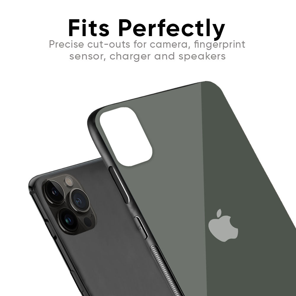 Charcoal Glass Case for iPhone 12