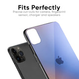 Blue Aura Glass Case for iPhone X