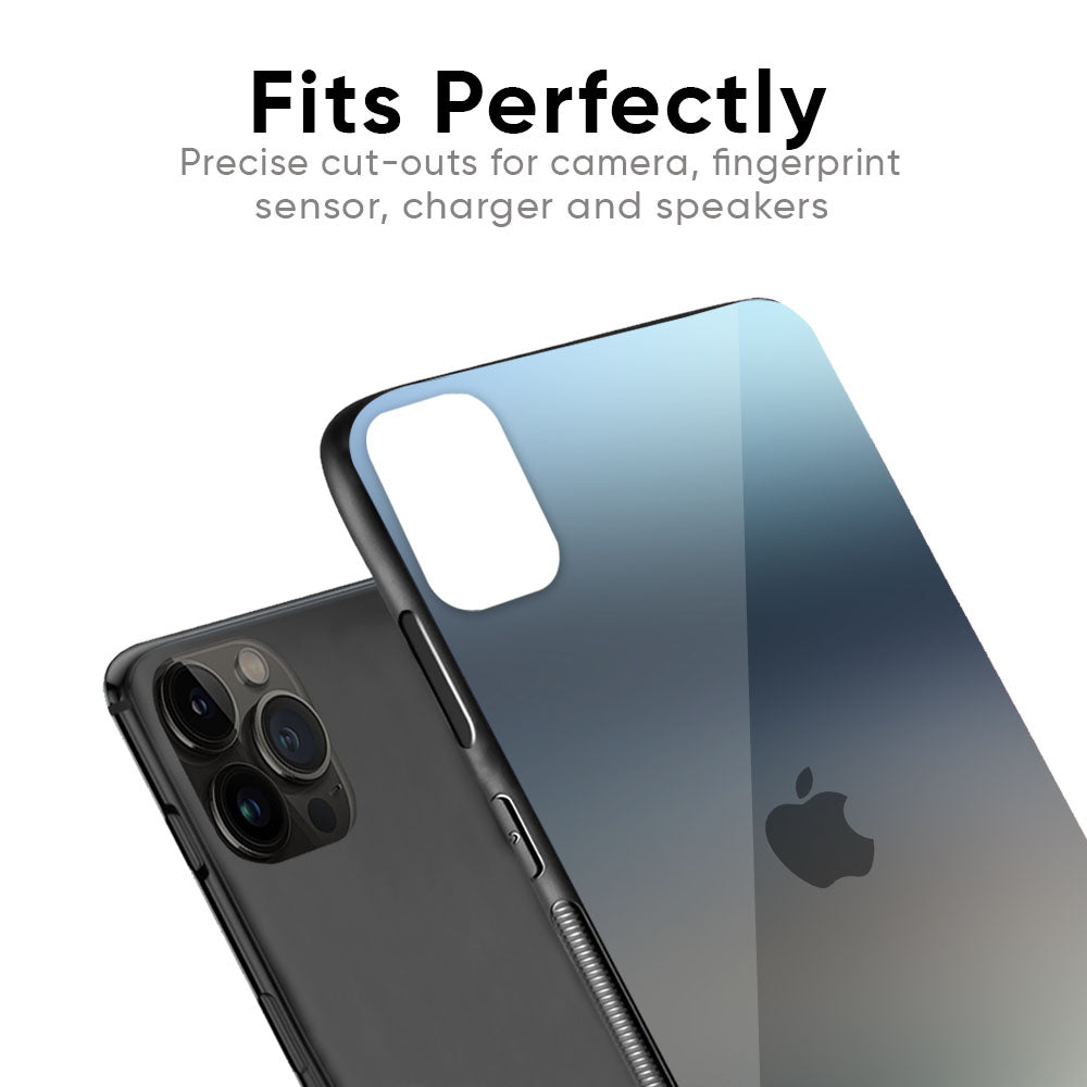 Tricolor Ombre Glass Case for iPhone 6S