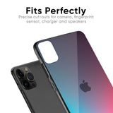 Rainbow Laser Glass Case for iPhone X