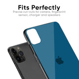 Cobalt Blue Glass Case for iPhone 13 Pro Max