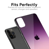 Purple Gradient Glass case for iPhone 13 Pro