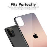 Golden Mauve Glass Case for iPhone X