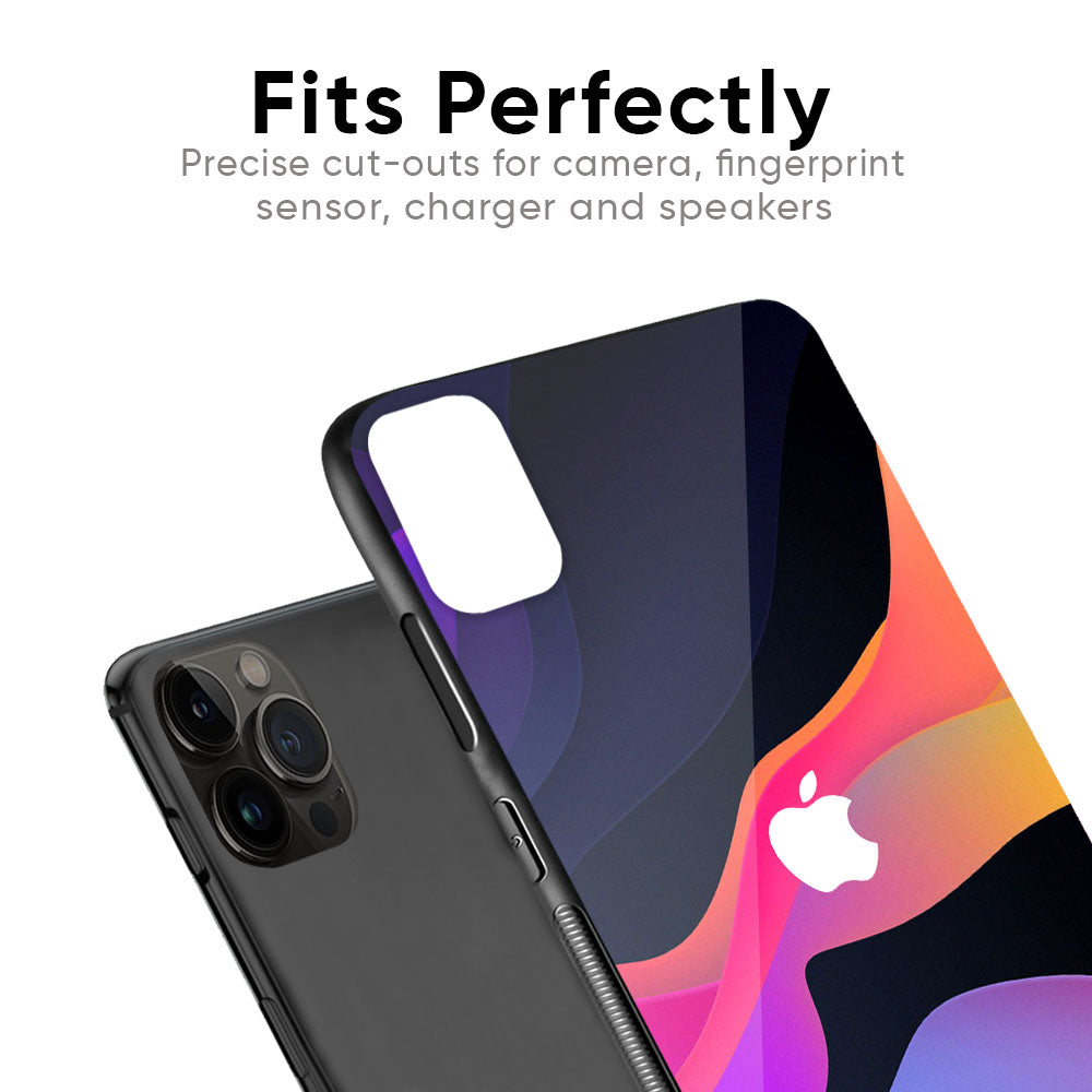 Colorful Fluid Glass Case for iPhone 6S