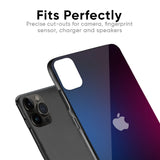 Mix Gradient Shade Glass Case For iPhone X