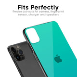 Cuba Blue Glass Case For iPhone 13 Pro Max