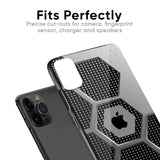 Hexagon Style Glass Case For iPhone X