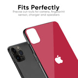 Solo Maroon Glass case for iPhone 6S
