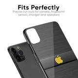 Grey Metallic Glass Case For iPhone 12 mini