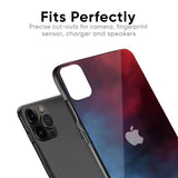 Smokey Watercolor Glass Case for iPhone 12