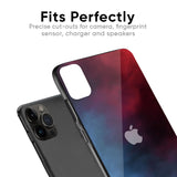 Smokey Watercolor Glass Case for iPhone X